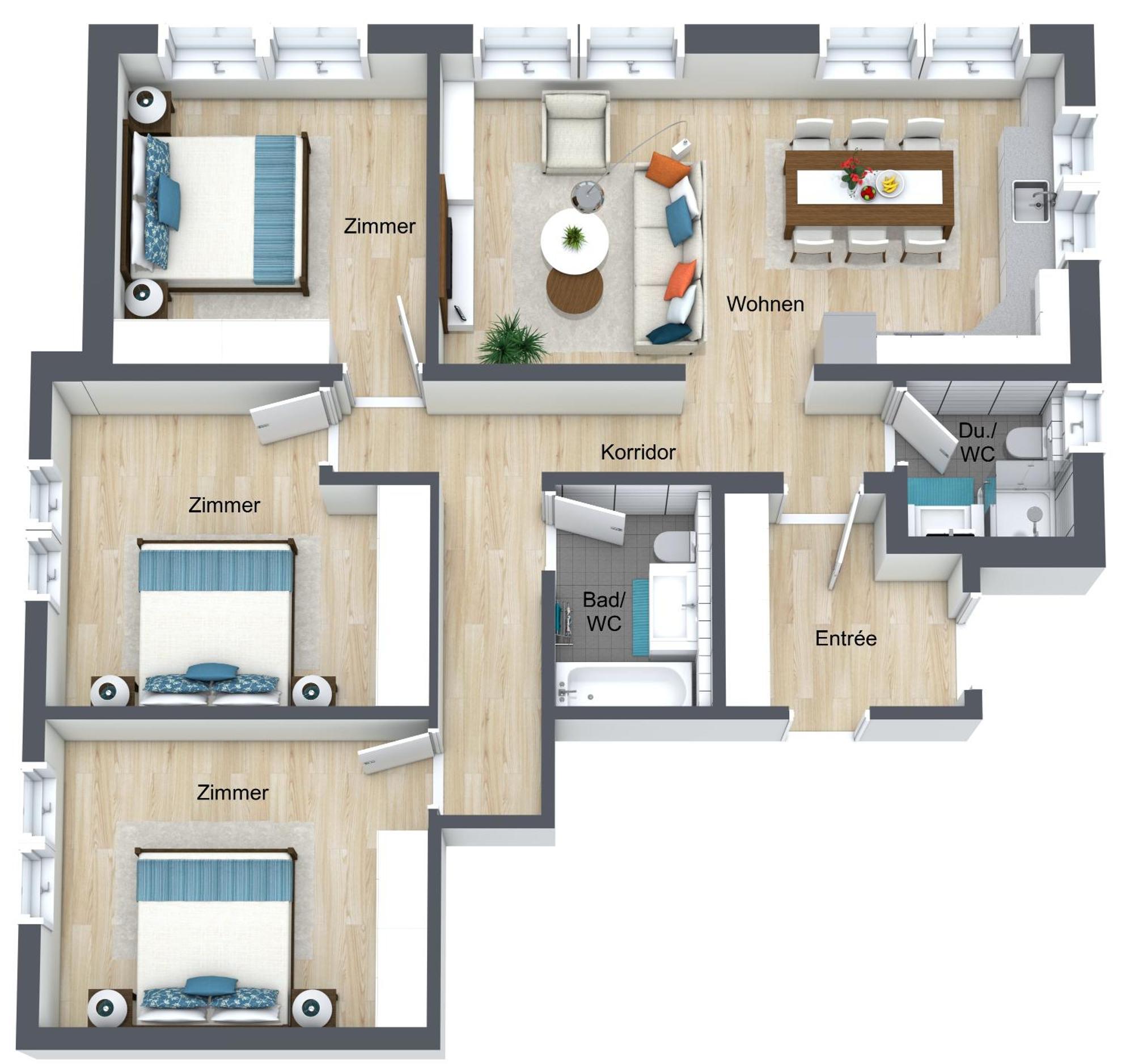 צרמט Ferienhaus Casa Luna מראה חיצוני תמונה